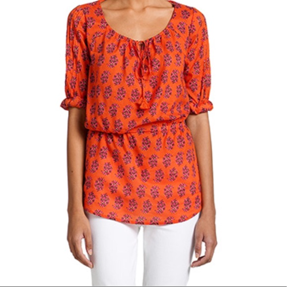Tory Burch Tops - Tory Burch Evelina tunic floral print top